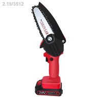 Original24V Portable Electric Pruning Saw Saws Woodworking Garden Logging Mini Chain Lithium Battery