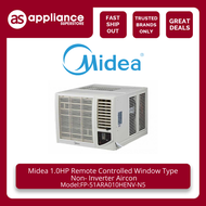 Midea 1.0HP Remote Controlled Window Type  Non-Inverter Aircon FP-51ARA010HENV-N5