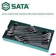 SATA 09905 10PC DOUBLE BOX END WRENCH METRIC