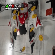 SET COVER PULSAR  RS200 (ORIGINAL BAJAJ) RED DCAL