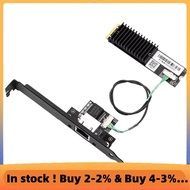 (E L X I) For Desktop PC 10Gbps AQC113 M. 2 B+ M to RJ45 Network Card Ethernet Adapter Single-Port L