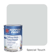 Nippon Paint Odour-less EasyWash (All Popular Colours) - Odourless Paint By Nippon - 1L &amp; 5L - Fungus Resistant - Interior Paint