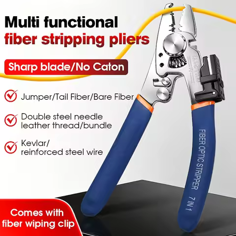 COMPTYCO F7/F3/F6/K3/K7 Optical Fiber Stripping Pliers FTTH Tool Multi-functional Fiber Optic Cable 