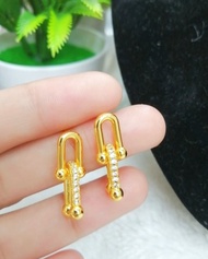 10k Lifetime Used Diamond Chain Earrings