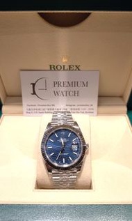 Rolex 126334 Datejust 41 motif blue