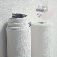 TEMU 20m*1roll Self-adhesive 3d Xpe Wallpaper In Solid Colours 1.5mm Thick - Easy To Clean And Cut, 