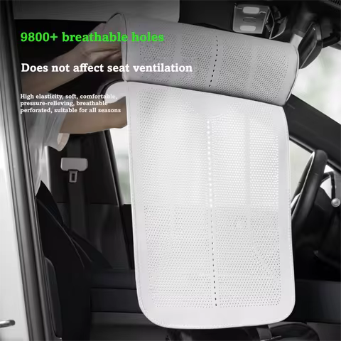 PU Leather Car Seat Cushion Breathable Extension Leg Rest Universal Seat Cover Leg Extender Padding