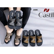 Casual sandals, men's party sandals, 100% original CASTIL sliders sandals