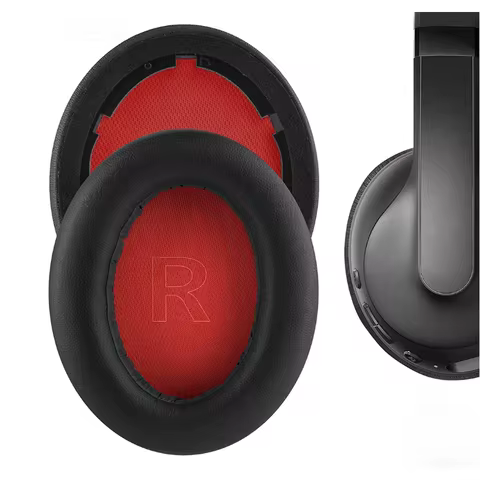 1Pair Replacement Earpads Cushion for Anker Soundcore Life Q10 Q30 Q35 Headset Headphones Leather Ea