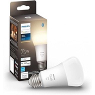 Philips Hue Smart 75W A19 LED light bulb - Soft warm white light - 1 pack - 1100LM - E26 (USA)