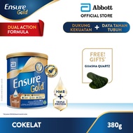 Ensure Gold HMB Cokelat 380g - Nutrisi Dewasa Rendah Laktosa