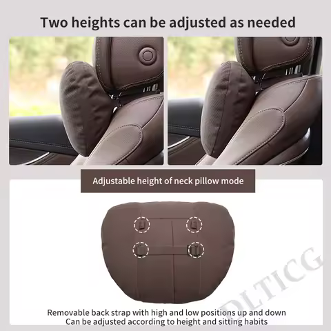 For Smart Fortwo 451 452 450 453 EQ Forfour Coupe Mega Car Headrest Neck Support Lumbar Cushion Soft