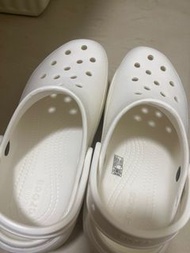 Crocs 雲朵鞋白色增高四cm