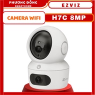 EZVIZ H7C 8MP DUAL LENS INDOOR WIFI CAMERA - Night Color, Two-Way Talk, Body Detection, Light Warnin