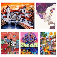 【ORFON】Paint by Number Home Decor Oil Number Painting Diy Painting by Number Wall Art