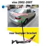 flightcar      TOYOTA VIOS ncp42 2003 - 2007 REAR / BELAKANG TEPI BUMPER SIDE BRACKET CLIP LH/ RH 2004 2005 2006 2007