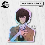 Hologram Anime Sticker Dazai Osamu Bungo Stray BSD - BS05