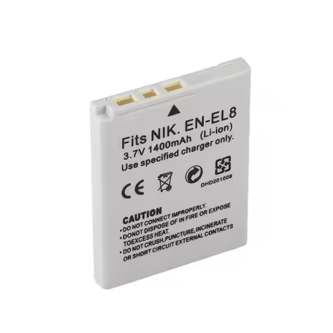 Camera Batteries EN-EL8 EN EL8 ENEL8 for Nikon COOLPIX P1 P2 S1 S2 S3 S4 S5 S6 S7 S7C S8 S9 S51 S50 