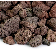 < 𝗟𝗮𝘃𝗮 𝗥𝗼𝗰𝗸 > Red Black Lava Rock Pasir Malang Batu Stone Soil Cactus Succulent Plant Filter Media A