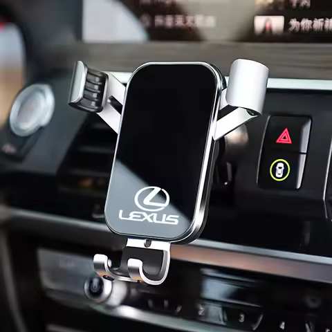 ABS Car Phone Holder 360 Rotation Gravity Auto Grip Bracket For Lexus F SPORT GX460 Ct200h IS250 ES