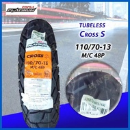 ∼ ∥ ♡ CORSA Cross S Platinum RIM 13 Tubeless Tires 110/70-13 , 120/70-13 , 130/70-13 , 140/70-13