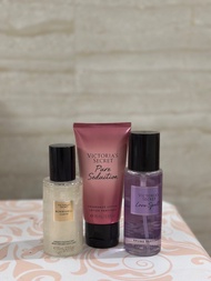 Victoria’s Secret (hand cream, body mist & perfume)