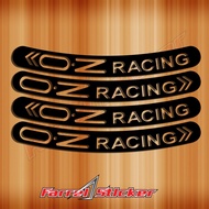 Oz Racing Rim Sticker