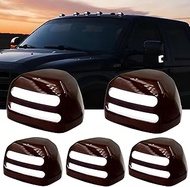 Jinfli White Led Roof Cab Marker Lights assembly Replacement for 1999-2016 Ford F250 F350 F450 F550 