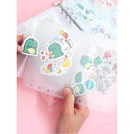 [Only Journal Tape]Hand Account Storage Book Release Paper Loose-leaf A5Hand Account Sticker Materia