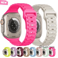 Sport Strap For iWatch Bands 44mm 45mm Ultra 2 49mm 40mm 41mm 42mm 45 44mm Silicone Bracelet IWatch 