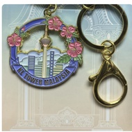 malaysia souvenirs keychain kl tower flower