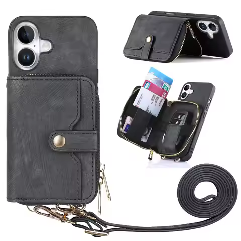 Large Card Bag Case For OPPO Realme Neo7 GT7 Pro GT5 P1 C67 C65 C63 C53 C35 C33 C30S C25 Crossbody L
