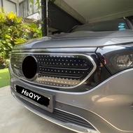 For Mercedes Benz EQA EQB EQE Class Car Air Intake Grille Decoration Sequins Starry Sky Net Trim Seq