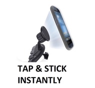 Universal magnetic car mount for all mobile phones.