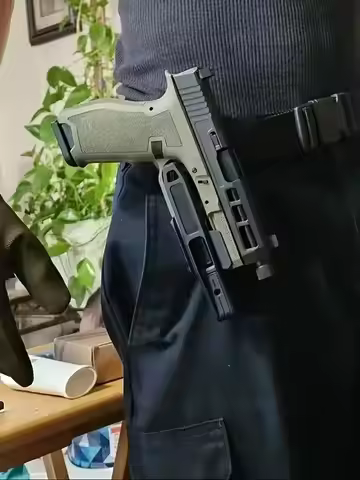 HOT Tactical Gun Holster For Glock G17 G19 9mm Gun Case with Rail for Glock G17 G19 G20 G21 G22 SW40