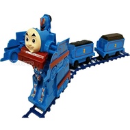 ของเล่นรถไฟโทมัสแปลงร่าง Thomas and friends ใส่ถ่าน มีเสียงมีไฟ
