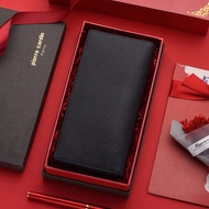 SDJKI Pierre cardin mens wallets genuine leather purse high quality for man card holder slim wallet 