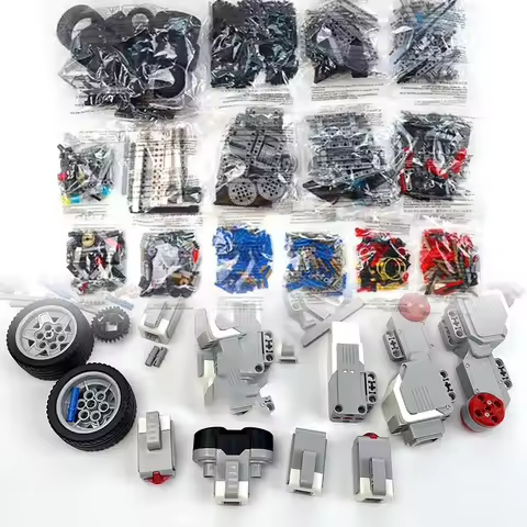 SC3.0 Program Robot Building Blocks Parts EV3 Parts 45544 45560 Sensors High-Tech Bricks Toys Compat