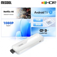 1 PC Portable Android TV Stick With Certified Certified CPU S905Y4 Wifi5 2.4G/5G BT 5.0 AV1 HDR10 An