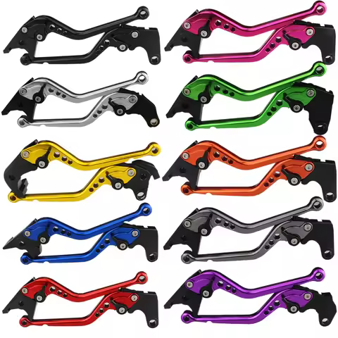 Motorcycle Long 7/8' 22mm Brake Clutch Levers For Honda Z125 Monkey Bike 19-21, CB/CBF 190R 18-19, C