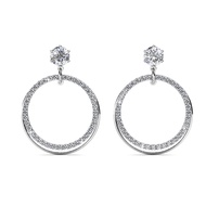 Her Jewellery Ariel Earrings - Luxury Crystal Embellishments with 18K Gold plating