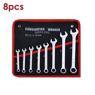 Kunci Ring Pas Set 14 pcs/combination Wrench 14 pcs (8mm-24mm)/Kunci ring pas set japan quality 14pc
