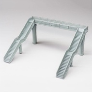 new 1/160 N Scale Building Model Pedestrian Bridge Assemble Model Toys Train Model Scene Layout Mini