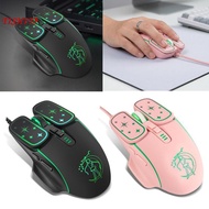 [tishita] Computer Mice Silent with RGB Backlit 4 Adjustable DPI USB Wired Mice Wired Gaming Mice Co