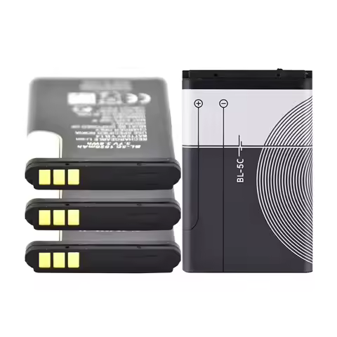 3.7V 1020mAh BL-5C BL 5C Rechargeable Battery for Household Radio Nokia 2610 1100 1110 1112 1116 623