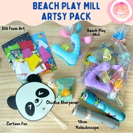 [SG STOCK] Beach Play Mill Artsy Pack | Kids Goodie Bags | Children Day Gift | Kids Birthday Party Return Gift Packs