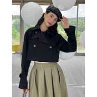 Suit Jacket Women's Loose Short Sleeve Casual Cardigan 80036