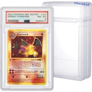 BLUEVELVET Cards Slab Plastic Slab Card Protector Playing Card Kids Toy PSA Christmas Gift Game Card