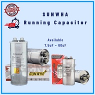 SUNWHA Running Capacitor 7.5UF ~ 60UF