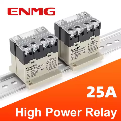 ENMG 25ADIN35 high power relay G7L-2A two normally open 24V 220V servo compressor motor control 12V